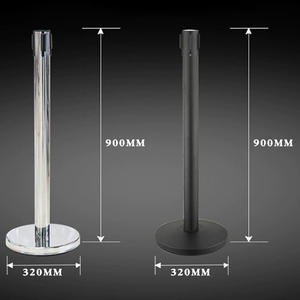 Taşınabilir mobil hat bölücü standı sonrası geri çekilebilir kemer kuyruk Stanchion kalabalık kontrol bariyeri Post banka havaalanı otel kullanımı için - Product Image 1