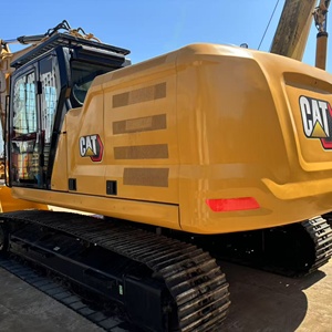 Excavadora Usada Modelo 320GC 2021 con Motor Cummins, Control PLC, 20 Toneladas, Amarilla, Hidráulica, Montada sobre Orugas, Equipo de Construcción - Product Image 6
