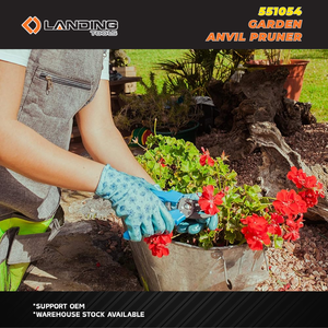 Sécateur de jardin 551054, capacité de coupe de 15 mm, lame en acier au carbone 50C, sécateur manuel, cisailles de jardin pour les bricoleurs - Product Image 6