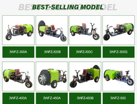 Pulvérisateur agricole haute pression GUOYOULE 300L monté sur tracteur avec agitation par reflux et haute productivité pour usage en jardin