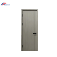 Porte intérieure en bois massif écologique et sûre, design postmoderne, non toxique, insonorisée, porte de séparation pour chambre d'enfant