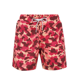 Men's Pineapple Palm Leaf Printed Board Shorts Pattern Quick Dry Drawstring Elastic Waist Casual <b>Surf</b> Swim Trunks Wholesale OEM - Product Image 2