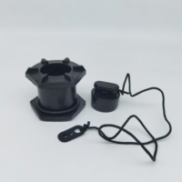 Valve de vidange hexagonale industrielle en PVC pour bateau gonflable de 36 mm, accessoires de transom pour kayak et surf