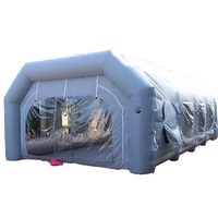 Tente de Garage gonflable Portable, usine personnalisée, prix bon marché, extérieur, abri d'auto gonflable, cabine de peinture en aérosol, tente à vendre
