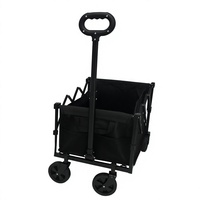 Chariot de plage pliable portable, chariot de camping pliable, chariot de jardin pliable