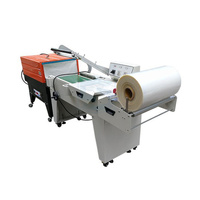 Machine d'emballage sous film rétractable semi-automatique haute vitesse pour le remplissage de sachets, boîtes et emballages alimentaires, multifonctionnelle, vente en gros