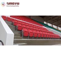Sillas Plegables de Aluminio para Estadios, Resistentes a la Intemperie y con Protección UV, HDPE, Precio al por Mayor para Proyectos de Estadios Universitarios