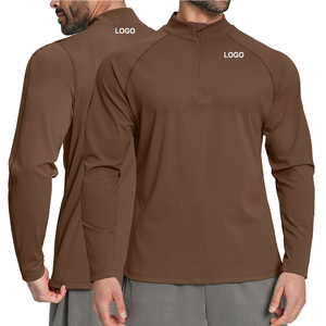 ECX5086-2 Maglione Leggero con Mezza Zip a Maniche Lunghe - Tessuto Traspirante e Delicato sulla Pelle per Pendolarismo, Escursionismo e Passeggiate in <span class=keywords><strong>Città</strong></span> - Product Image 2