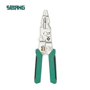 Coupe-fils multifonctionnels, pinces à dénuder et à enrouler les fils spéciales pour électriciens, type dentelé sur mesure. - Product Image 1