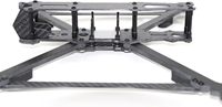 Drones agricoles pliables à longue portée avec cadre en fibre de carbone de 10 pouces, prix abordable, modèle V2 DIY, directement de l'usine