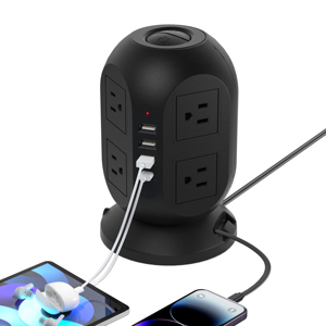 Vente chaude Multi-Fonction Surge Protector Câble De Données <span class=keywords><strong>Télescopique</strong></span> 8 10A UK/US Tour Power Strip <span class=keywords><strong>Rallonge</strong></span> pour Bureau À Domicile - Product Image 1