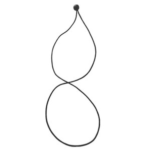 Ensemble de cordes élastiques ovales de 4 mm en caoutchouc, pour usage extérieur, avec crochet en acier - Product Image 2