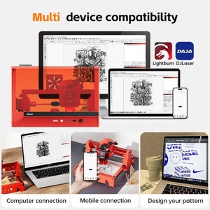 Daja A7 Mini Pro giá rẻ nhất kim loại Máy khắc laser New Laser Engraver cho kim loại da nhựa thép không gỉ nhôm - Product Image 4