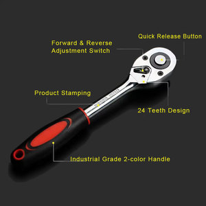 46pcs Car Repair <b>Tool</b> Kit 1/4 Inch Ratchet Torque Wrench <b>Set</b> Complete Professional Socket <b>Hand</b> <b>Tool</b> <b>Set</b> TS-WRH102 Carbon Steel C - Product Image 5