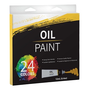 24 Color Art Painting Professional Artist Oil Color Painting <b>Set</b> Artist <b>Paint</b> - Product Image 2
