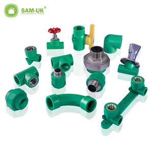Factory Wholesale Various Customized Sizes of Water Supply and Drainage Plastics <strong>CPVC</strong> and PVC <strong>Pipe</strong> <strong>Fittings</strong>