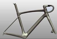 HongFu prix usine lumière Aero vélo de route cadre carbone vélo de course cadre Di2 vélo