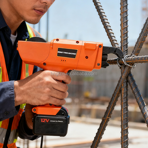 מוט מוט כלי מקשר רבר bundling כלי אקדח 12v ליתיום נטענת קשירת מכונת ריקון אוטומטי - Product Image 4