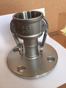 Conector Rápido de Acero Fundido para Tuberías, Rosca NPT BSPT 304 de 1 Pulgada, Rosca Interna de 25A, Tipo C, Conector Rápido de Acero Inoxidable Tipo <span class=keywords><strong>B</strong></span> - Product Image 3