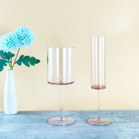 Verre à Champagne en plastique de haute qualité incassable SAN MS PS verre acrylique sans BPA verres à Champagne à vin de forme différente