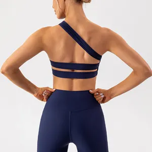 Vrouwen Gym Yoga Sportbeha Top Fitness Plus Maat Naadloze Rugloze Sexy High Impact Ondersteuning Push-Up Bh Voor Vrouwen Groothandel