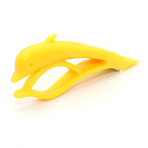 Dolphin Shaped Fruit Peeler Stainless Steel 3 Pieces Melon Peeler <b>Kitchen</b> Tool - Product Image 4