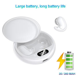 หูฟังอัจฉริยะสำหรับการนอนหลับ รุ่นมินิ สำหรับนอนตะแคง ใส่ในหูได้ยาวนาน สวมใส่สบาย ไม่เจ็บหู ตัดเสียงรบกวน พร้อมหน้าจอดิจิตอล - Product Image 6