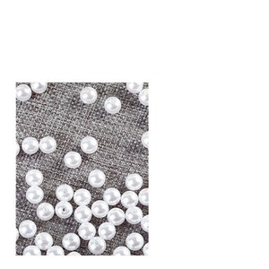 Yiwu Imitation Pearls Round Pure White Off White <b>Plastic</b> Resin <b>Beads</b> For Jewelry Making Scattered <b>Beads</b> Half Pound Wholesale - Product Image 5