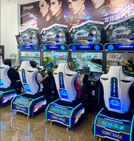 Console de jeu vidéo City Sonic Road Racing à pièces en métal pour adultes Arcade Aire de jeux pour enfants Machine de voiture solo