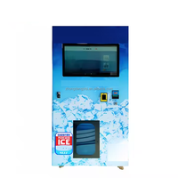 Machine à glaçons industrielle extérieure, distributeur automatique, emballage en vrac, glaçons italiens en sac, machine à fabriquer des blocs de glace, machine à glaçons commerciale