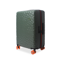 Valise à roulettes PC de luxe à logo personnalisé avec poignée fixe Sac de voyage cabine écologique en polyester léger