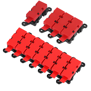 Bộ phận cầu chì DMS-3, 3 mô-đun, 1 đầu vào, 2 cầu chì, giá đỡ cầu chì <span class=keywords><strong>MIDI</strong></span>, 200A, bảng gắn cầu chì 2 chiều, 24V, màu đỏ, có nắp chống bụi - Product Image 6