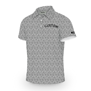 Polo Sportiva da Uomo in Poliestere con Stampa Personalizzata a Sublimazione, Manica Corta, Slim Fit, Produttori di Magliette da Golf - Product Image 5