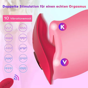 Celana dalam bergetar wanita, dalaman mainan seks remote control tanpa kabel <span class=keywords><strong>vagina</strong></span> g-spot untuk perempuan - Product Image 4