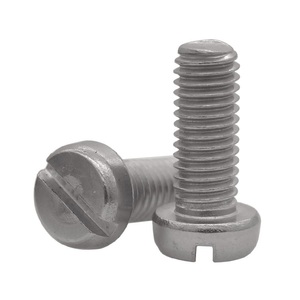 Vis cylindriques à fromage fendues DIN 84 acier inoxydable 316 boulon A4 ISO 1207 vis à tête ronde à cylindre fendu à sens unique - Product Image 5