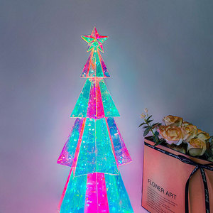 3D голограмма, светодиодная елка, 60/120/180 см - Product Image 3