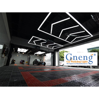 ZT5018-Lámpara de garaje DIY de buena calidad, luz Led para Taller y gimnasio, para mantenimiento de automóviles