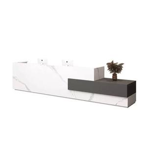 Mostrador de Recepción Convertible Moderno de Fibra de Vidrio/FRP 104, para Oficina, Negocio, Hotel, Salón de Belleza, Supermercado, Hospital, con Luz LED - Product Image 6