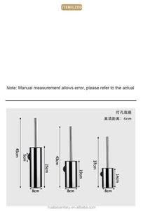 Porte-brosse de nettoyage ensemble de brosse de toilette nettoyant <span class=keywords><strong>pas</strong></span> <span class=keywords><strong>cher</strong></span> salle de bain poils moderne cuvette de toilette brosse - Product Image 6