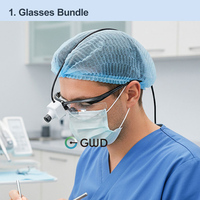 Productos Nuevos de 2026, Gafas de Grabación de Video HD 4K 1080P con Enfoque Manual Portátiles y Manos Libres, Cámara Dental de Acción de Tamaño Pequeño