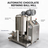 Broyeur à billes industriel TUORONG 500L certifié CE pour le cacao, moulin à chocolat, mélangeur, raffineur de chocolat