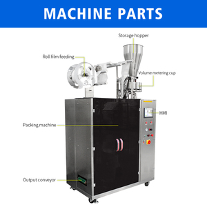 Tự động bên trong và bên ngoài 10g 12g treo tai nhỏ giọt cà phê túi lọc máy đóng gói - Product Image 2