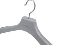 YT Offres Spéciales cintre en porcelaine durable cintres en plastique épais cintre lourd avec caoutchouc antidérapant et crochet rond solide
