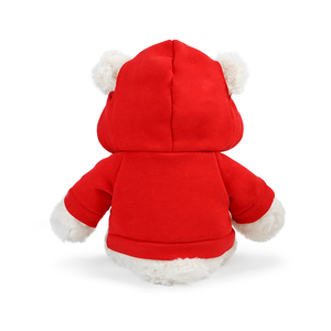 Mignon sweat à capuche ours en peluche, cadeau exclusif pour la Saint-Valentin. Je t'aime / Je t'aime bien plus que tout / Je t'envie de te sentir bien bientôt / S'il te plaît, pardonne-moi - Product Image 2