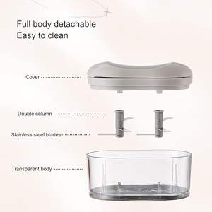 Nuevo y Popular: Triturador <span class=keywords><strong>de</strong></span> Ajo Multifuncional para <span class=keywords><strong>Cocina</strong></span>, Herramienta Mágica para Rellenar Empanadas y Triturar Ajo y Chile - Product Image 2