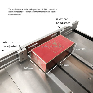 Scelleuse à film transparent BOPP : Machine pneumatique de pliage de film pour boîtes carrées (cosmétiques) Emballage 3D - Product Image 5