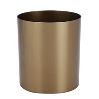 Emballages personnalisés de luxe vides pour bougies en cire de soja d'aromathérapie, durables et recyclables, en aluminium, avec couvercles en acier, 8oz, 10oz, 12oz, 20oz