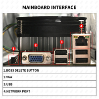 New Products Used at Home 4u Rackmount Server case 2000w 2500w Psu Gpu Server case with 8 Fans