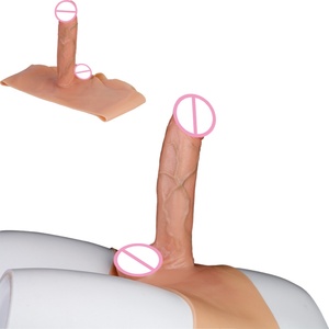 SXXY Silicone Strap on <b>Dildo</b> Pants Wearable Solid Large Penis Sex Toys for Women Lesbian Couple Strap on Harness Wearable <b>Dildos</b> - Product Image 1