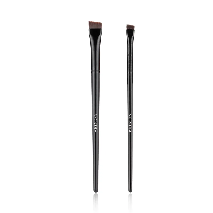 Vonira Beauty High Quality Private Label Super Fine Sharp Thin Eyebrow Eyeliner Brush Professional Beauty Makeup Tool Brushes